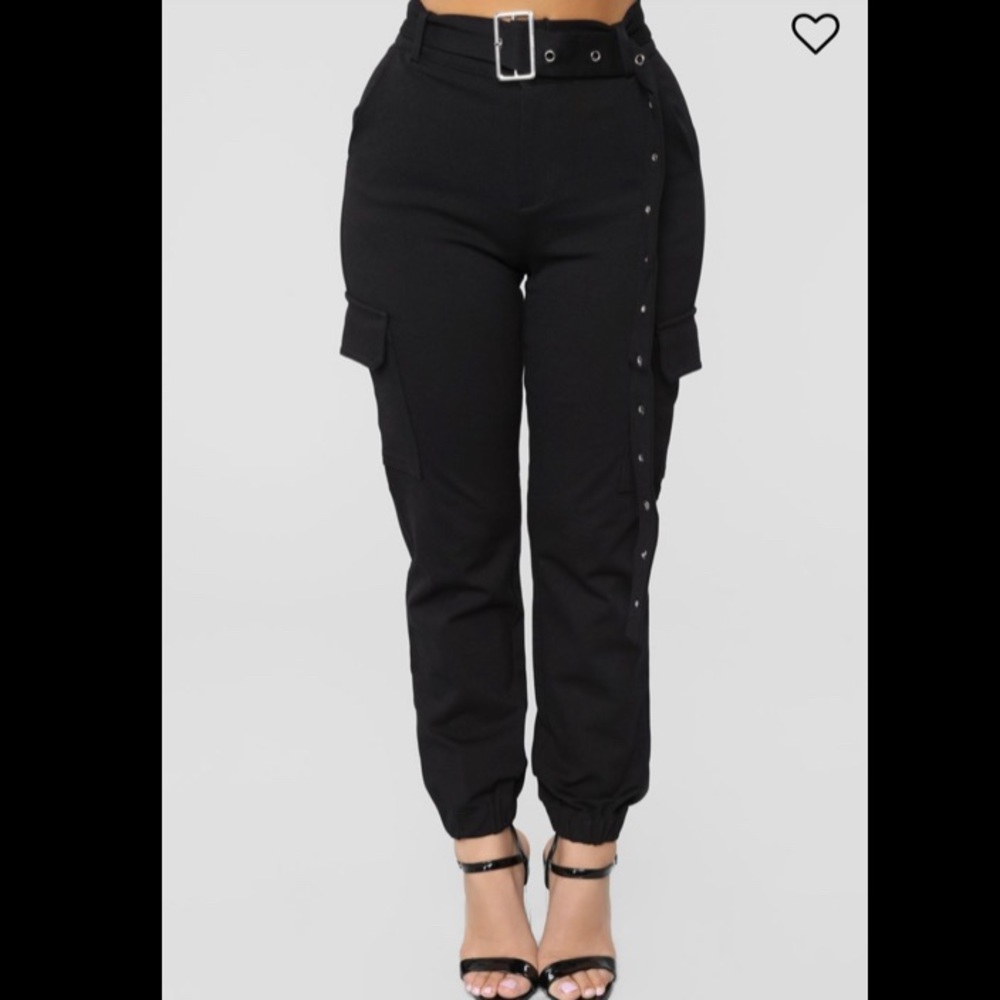 Fashion Nova Belted Joggers